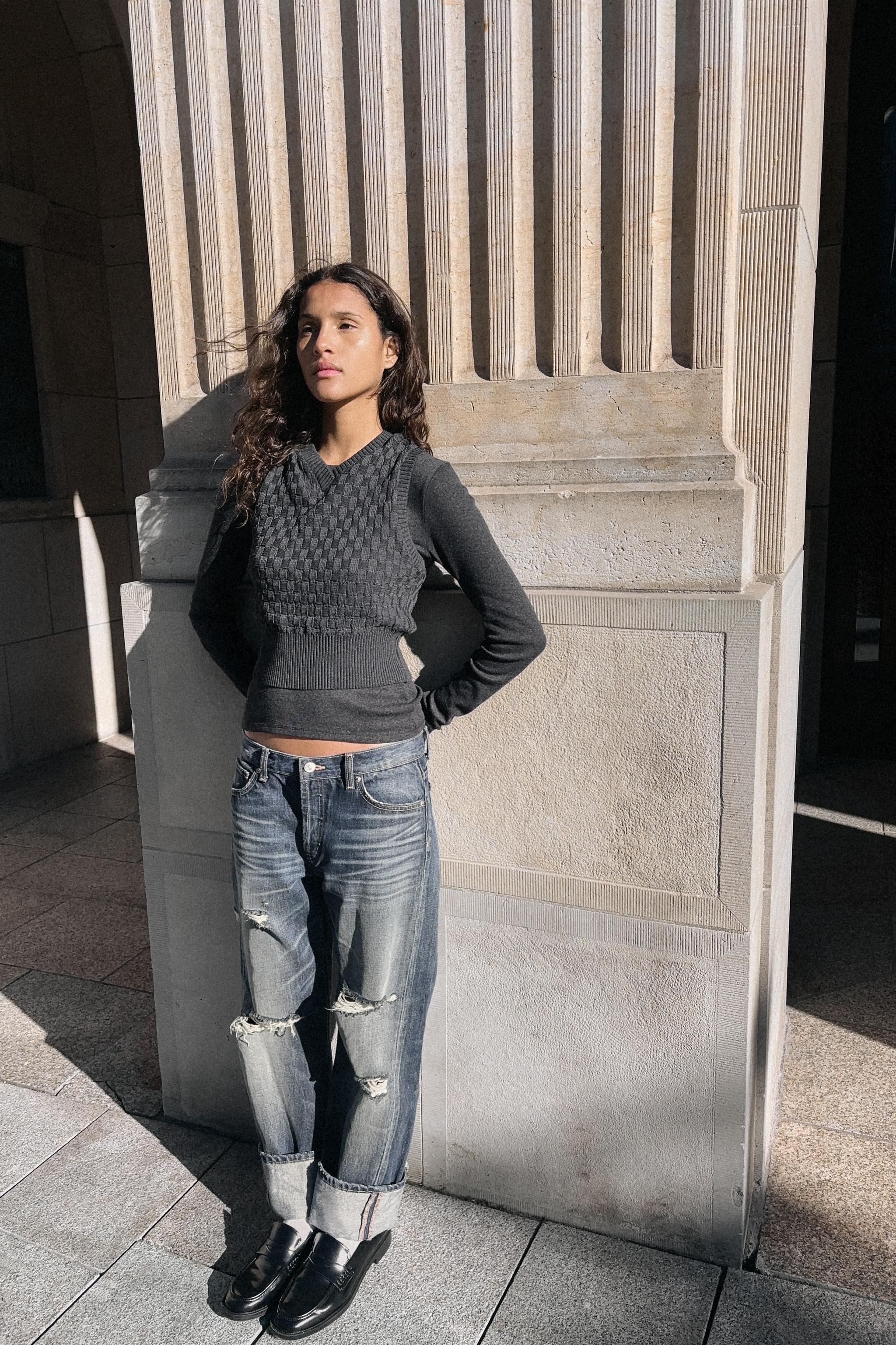 COMBINATION VEST JUMPER